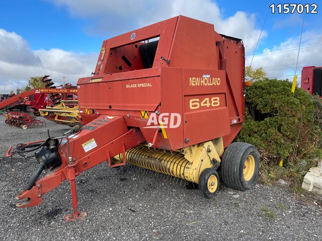 Used New Holland 648 Round Baler | AgDealer