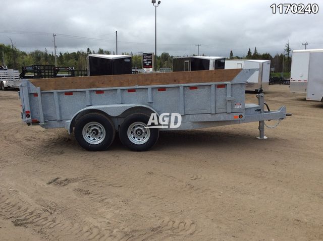 New 2024 Canada Trailers 83X14 7 TON GALVANIZED Trailer Dump AgDealer   16388002 