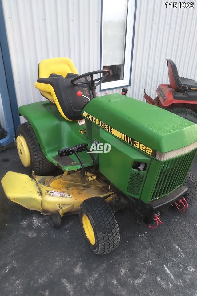 Used 1989 John Deere 322 Lawn Tractor AgDealer