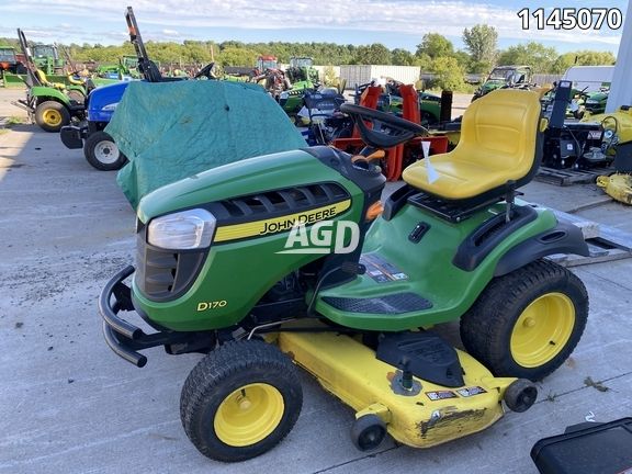 john deere d170 lawn tractor for sale