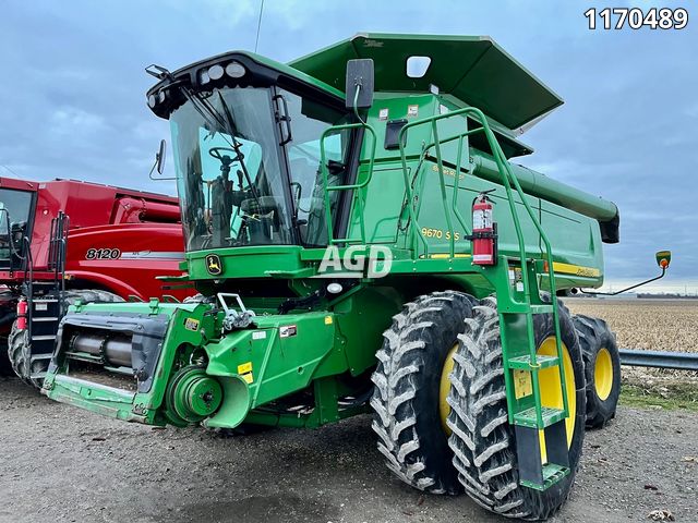 Used 2009 John Deere 9670 Sts Combine Agdealer 9064