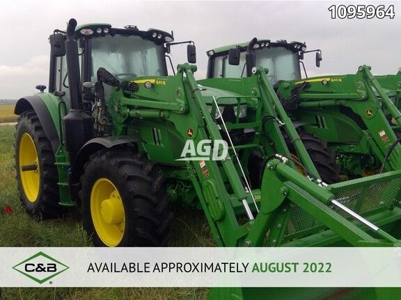 Used 2021 John Deere 6155m Tractor Agdealer 1473