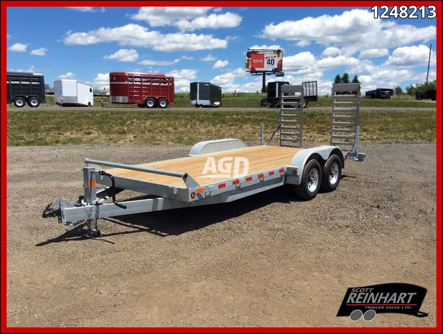 New 2024 Canada Trailers 83x18 5 Ton Galvanized Equipment Trailer   21955532 