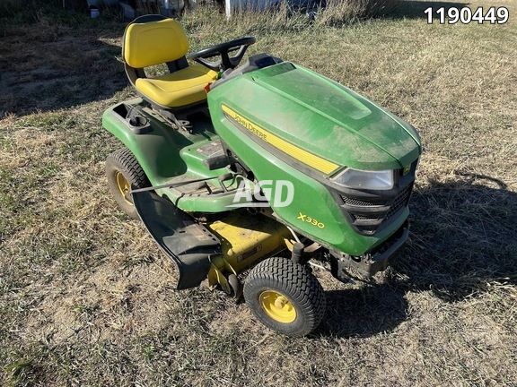 Used 2017 John Deere X330 Lawn Tractor Agdealer