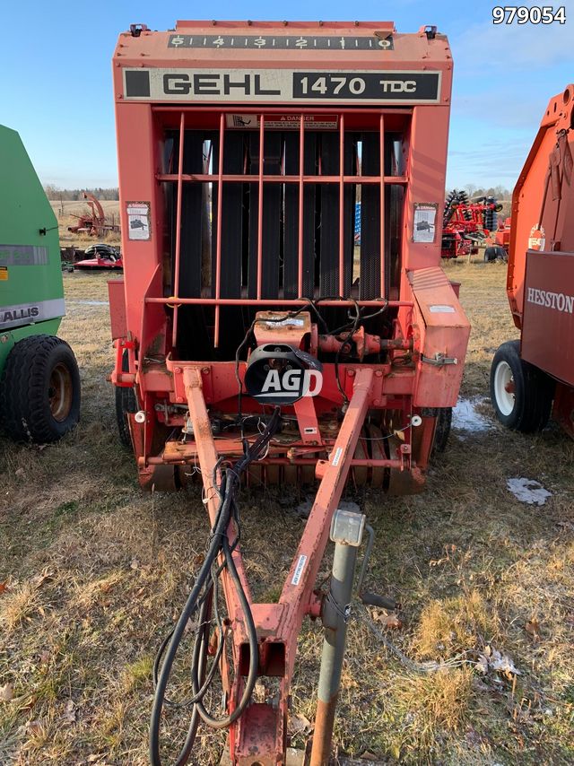 Used XXXX GEHL 1470 TDC Round Baler AgDealer