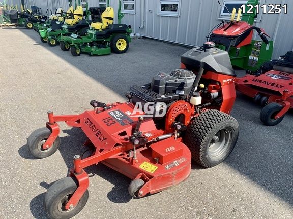 Gravely self deals propelled mower