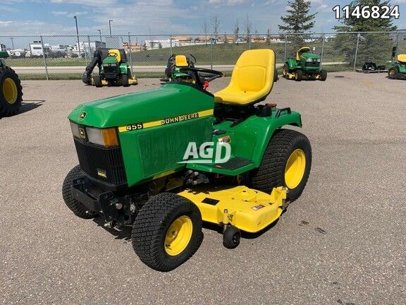 used john deere 455 lawn tractor for sale