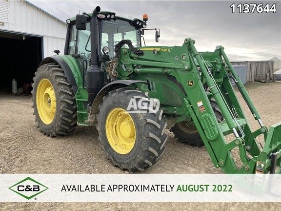 Used 2021 John Deere 6145m Tractor Agdealer 3268