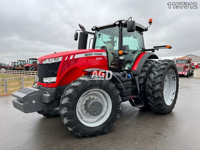 Used 2014 Massey Ferguson 8660 Tractor 