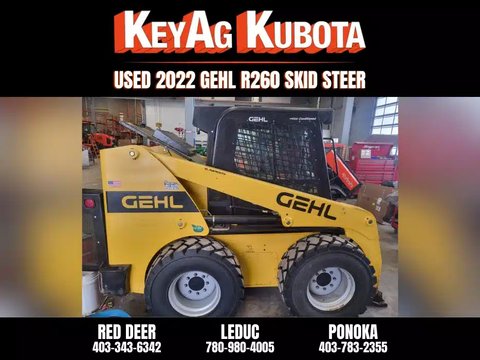 Main image for Used 2022 Gehl R260 Skid Steer