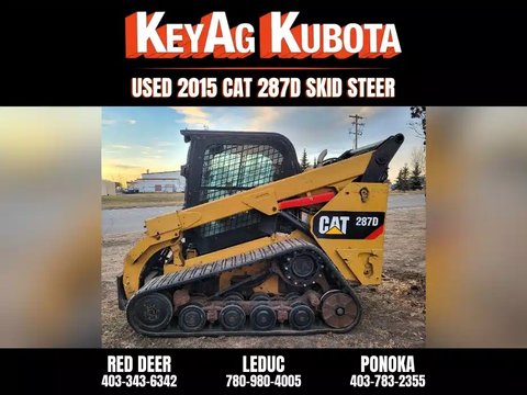 Main image for Used 2015 Caterpillar 287D Track Loader