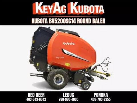 Main image for New 2024 Kubota BV5200SC14 Round Baler Round Baler