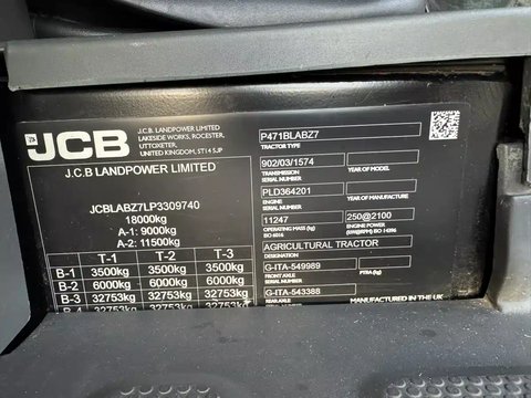 Main image for Used JCB FASTRAC 8330 Tractor