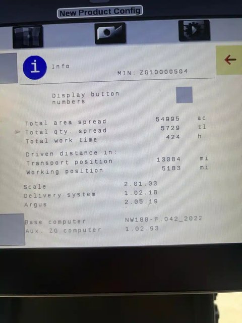 Main image for Used 2021 Amazone ZG-TS 10001 Spreader - Fertilizer