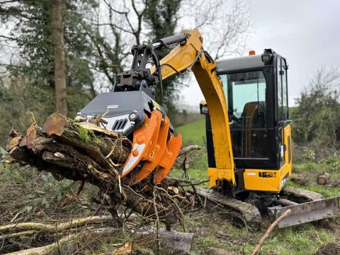 Main image for New 2026 MDE Machinery SX700 Excavator grapple Grapple