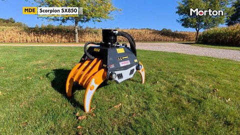 Main image for New 2026 MDE Machinery SX850 Excavator Grapple