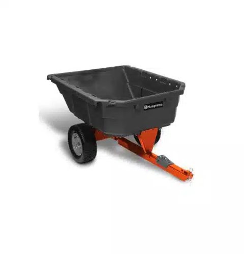 Main image for New 2023 Husqvarna 12.5 CU. FT. POLY SWIVEL UTILITY DUMP CART Cart