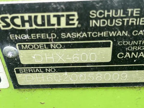 Main image for Used 2020 Schulte DHX-600 Vertical Tillage