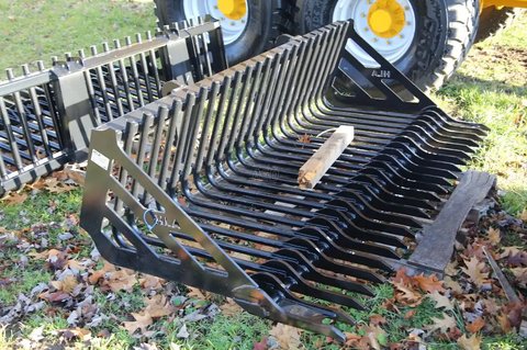 Main image for New 2024 HLA Attachments SFR84AO600 Stone Fork (Retainer Style Tine) REGULAR DUTY Fork