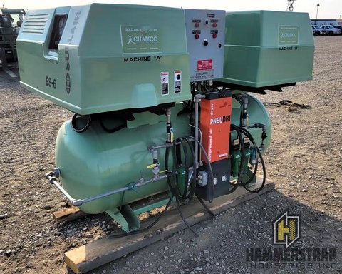 Main image for Used Unspecified SULLAIR Dual ES-6 Industrial Shop Air Compressor w/ Dryer Air Compressor