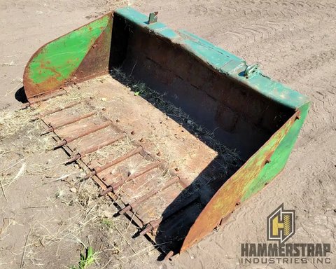 Main image for Used Unspecified 60 inch Tractor Loader Manure Bucket Attachment Bucket
