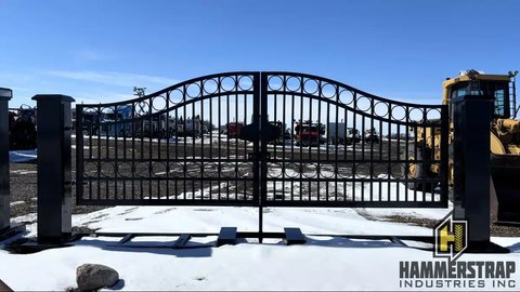 Main image for Used Unspecified BULLDOG INDUSTRIES 20 Foot Heavy Duty Steel Gates (2 styles) Gates