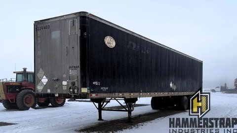 Main image for Used 1999 Stoughton 53 Ft Tridem Triple Axle Dry Van Semi Trailer Trailer - Van