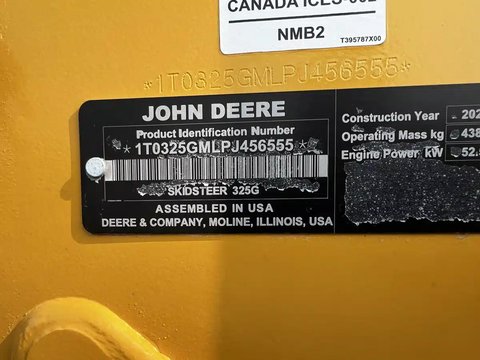 Main image for Used 2023 John Deere 325G Track Loader