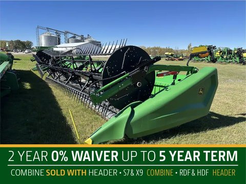 Main image for Used 2023 John Deere HD40F Header - Draper