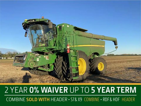 Main image for Used 2020 John Deere S780 Combine