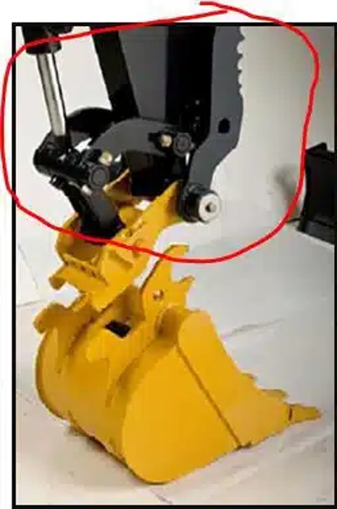 Main image for New 2025 John Deere BYT11748 Hyd Thumb for 50/60 G or P series Mini Excavators Attachment