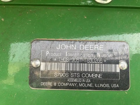 Main image for Used 2024 John Deere S790 Combine