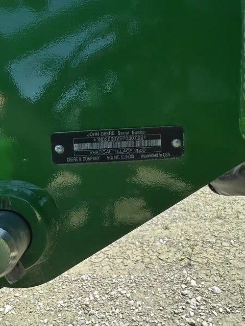 Main image for Used 2023 John Deere 2660VT Vertical Tillage