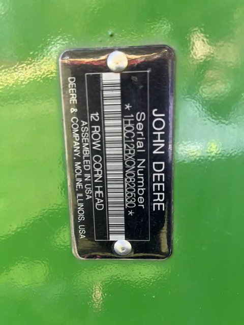 Main image for Used 2022 John Deere C12R Header - Row Crop