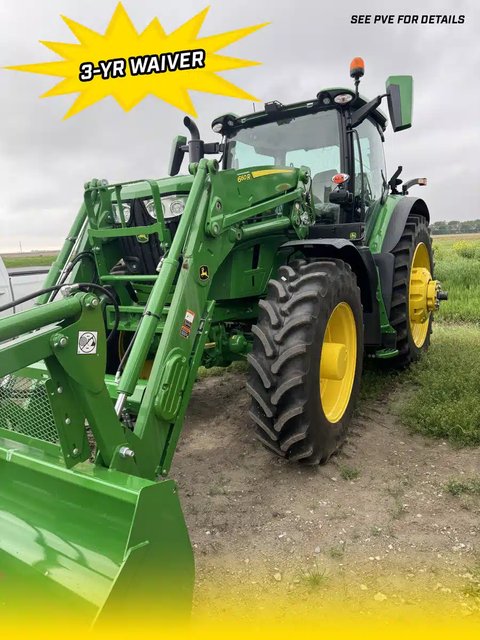 Main image for Used 2024 John Deere 6R 195 Tractor