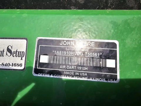 Main image for Used 2013 John Deere 1890 Air Drill