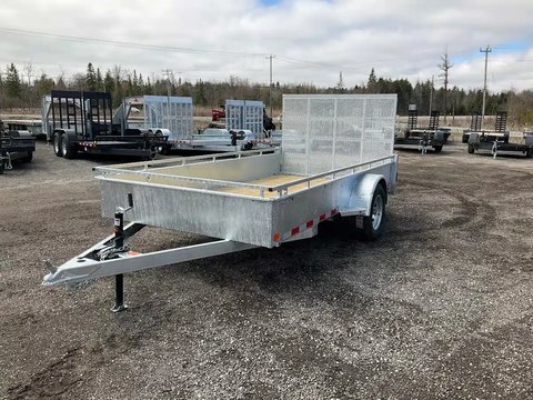 Main image for New 2025 Canada Trailers 6X12 GALVANIZED Trailer - Utility