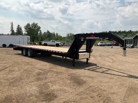 Main image for New 2026 Canada Trailers 8.5X30 12 TON DECKOVER GOOSENECK Trailer - Flat Deck