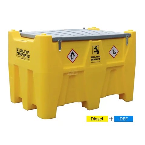 Main image for New Emiliana Serbatoi Carrytank DIESEL + DEF 400+50 L / 105+13 gal Fuel Tank