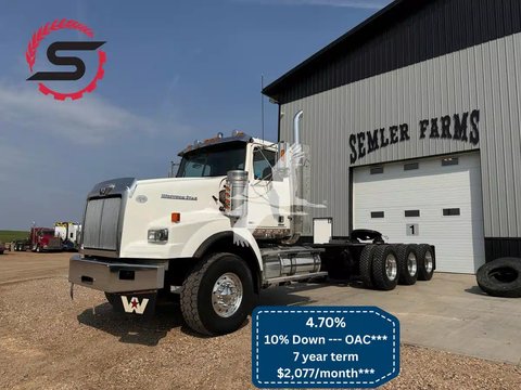 Main image for Used 2014 Western Star 4900 Truck Cab & Chassis