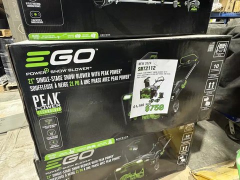 Main image for Used 2024 EGO SNT2112 Snow Blower