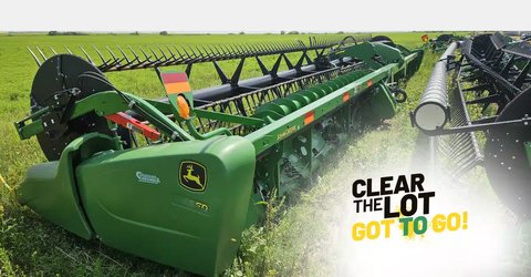 Main image for Used 2017 John Deere 645FD Header - Draper