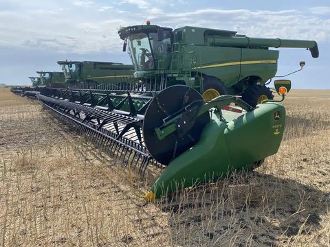 Main image for Used 2017 John Deere 645FD Header - Draper