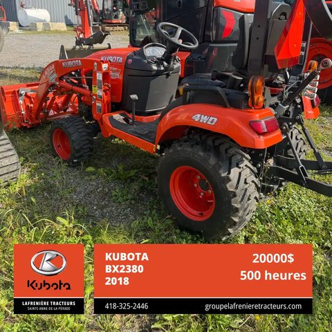 Main image for Used 2018 Kubota BX2380 Tractor