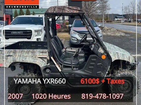 Main image for Used 2007 Yamaha YXR660 Motorhome