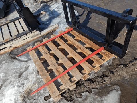 Main image for New 2025 HLA Attachments DE50AO600 Bale Spear