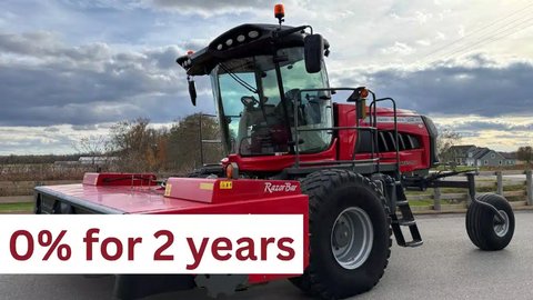 Main image for Used 2023 Massey Ferguson WR265 Windrower