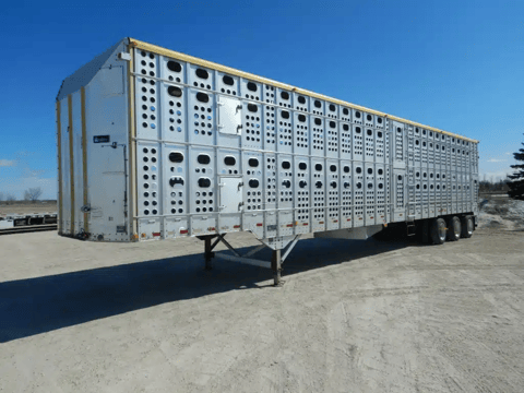 Main image for Used 2000 Merritt 53FT Tridem Double Deck Trailer - Livestock