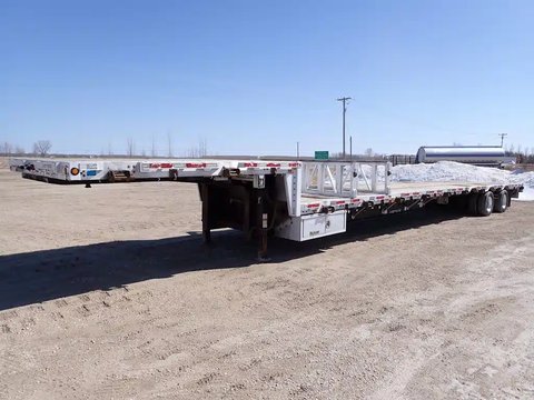 Main image for Used 2015 Lode King 53ft Tandem Aluminum Combo Lo Pro Trailer - Step Deck