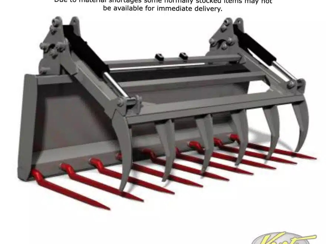 HLA Attachments Fourche à fumier